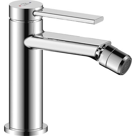 Rubinetto bidet a pavimento cromato PINAR con tappo