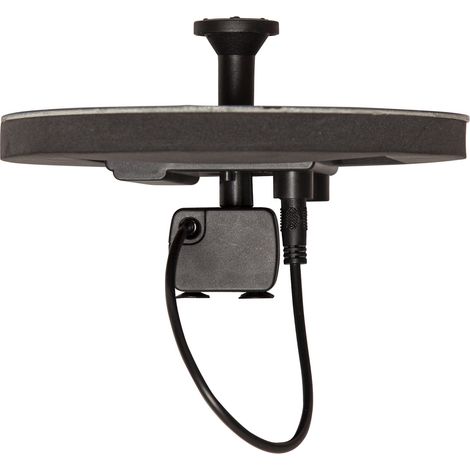 Star Trading Fontaine solaire LED 'Fountain', capteur crépusculaire, 5 accessoires, LED colorées, Ø 16 cm (1/5)