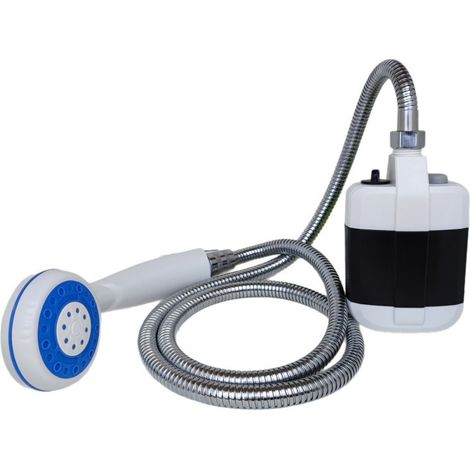 Campingdusche, tragbare Außendusche, elektrische Handbrause, wiederaufladbare elektrische Duschpumpe (1/5)