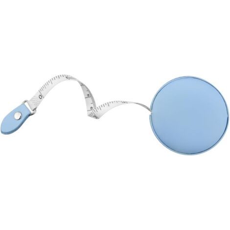 1 règle de prépuce tissu corporel couture tissu de tailleur processus de tricot mesure de perte de poids rétractable 60 pouces ruban à mesurer de 1,5 mètre ruban à mesurer double bleu
