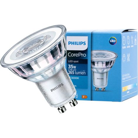 Lampadina corepro led philips clagu103583036-gu10 3,5w 3000k (1/5)