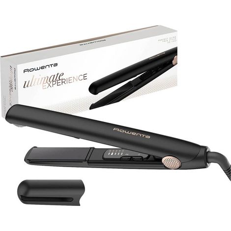 Rowenta Ultimate Experience Piastra per capelli Nero