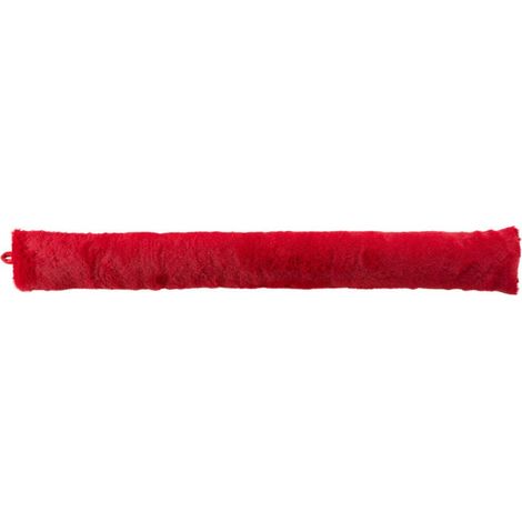 Boudin Bas de Porte "Caresse" 80cm Rouge (1/4)