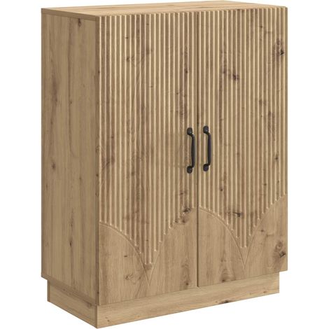 Sideboard Artisan Oak 66 x 34.5 x 87 cm Engineered Wood vidaXL