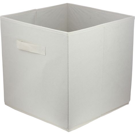 Boîte en carton Boîte textile 31x31x31 crème - cream 31x31x31