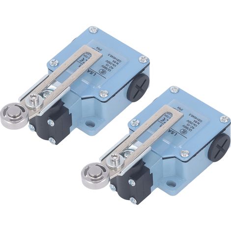 Einstellbarer Rollenendschalter, 2 Stück, Mikropositionsschalter für CNC-Maschinen, 3D-Drucker, Plasmaschneider, 250 V/220 V (1/5)