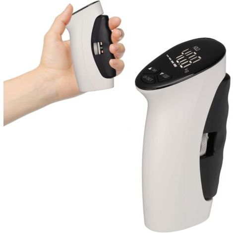 Dynamomètre/Dynamomètre à Main Numérique, Dynamomètre à Main électronique Affichage LED Distance de Préhension Réglable avec Précision Dynamomètre à Main Numérique, Détection Automatique de la Force (1/5)