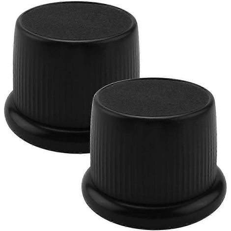 2x Rehausseurs de lit réglables, rehausseurs de meubles robustes, rehausseurs de canapé, table, fauteuil, repose-pieds - Noir js (1/5)