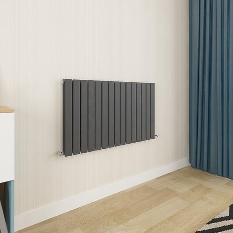 Biubiubath Flat Panel Radiator 600x1020mm Double Anthracite
