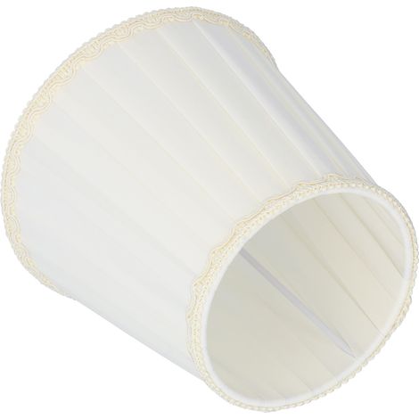 6er-Set Stofflampenschirme E14 Kronleuchter-Klemmlampenschirme für Wohnzimmer und Schlafzimmer (1/5)