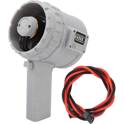 Souffleur à Jet sec, vitesse continue réglable, 12 pales, ventilateur d'air multifonctionnel, poussée de 5KG, 16.8 à 25.2v (1/5)