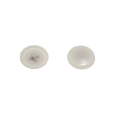 Lot de 100 cache-vis Pozidriv gris : solution soignée et durable (1/2)