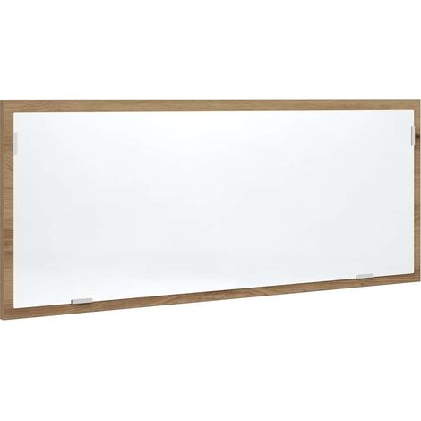 Miroir de salle de bain à LED chêne artisanal bois d'ingénierie CFW893363 (1/5)