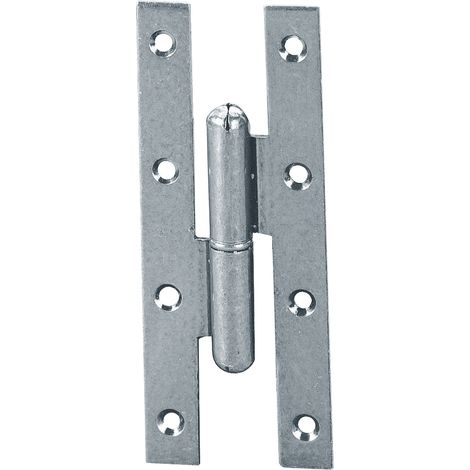 CERNIERA PAUMELLES 105 FERRO 55X140 MM SX- ALDEGHI LUIGI SPA- 12,0 pz