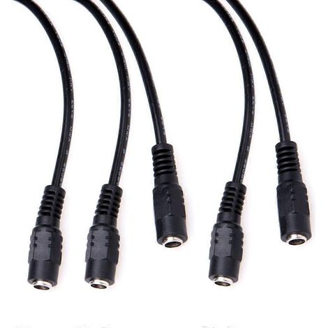 Zuverlässige DC 5,5 x 2,1 mm weibliche Stromkabel-Steckverbinder, einfache Identifizierung