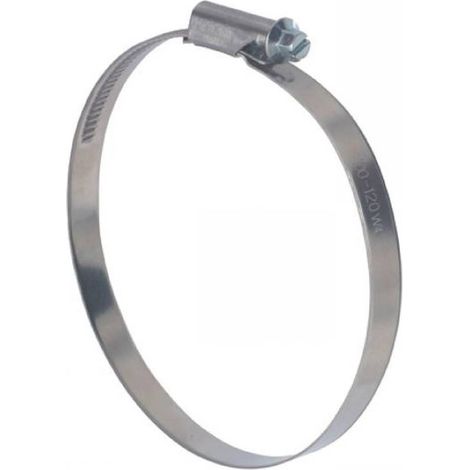 25 Colliers de Serrage Tête Déportée Bande Non Perforée Type Tecss 40-60 mm - W4 - D-Work