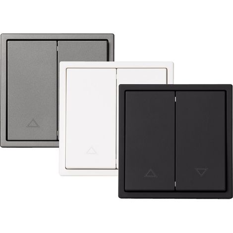 Schalter für Jalousien Luxe 990 Schwarz (1/4)