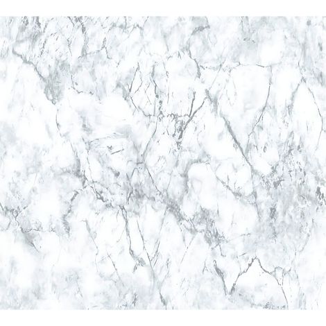 Empapelado aspecto piedra azulejos Profhome 361572 papel pintado no tejido liso con dibujo naturaleza mate blanco gris 5,33 m2 (1/5)