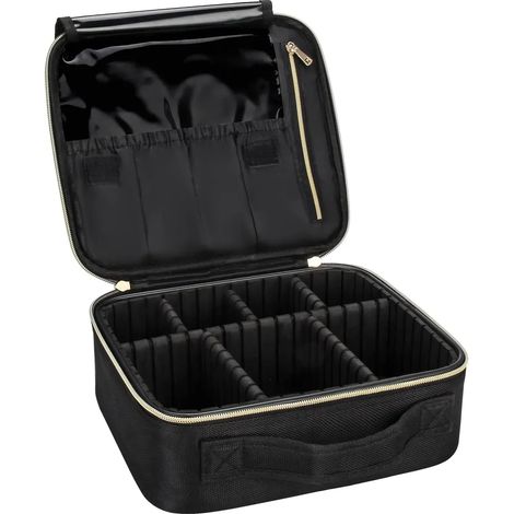 Trousse de Maquillage Grande Capacité Trousse de Maquillage Voyage Portable Trousse de Rangement pour Maquillage Trousse de Maquillage Professionnelle (1/5)