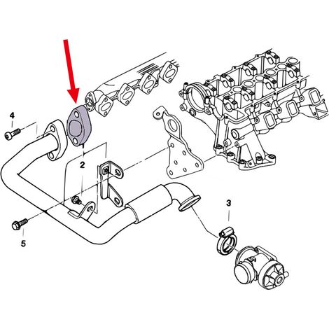 Kit de plaques de bloc d'obturation de Valve de 8mm avec joint pour BMW E53 E65 E66 E38 E39 E46 E90 (1/2)