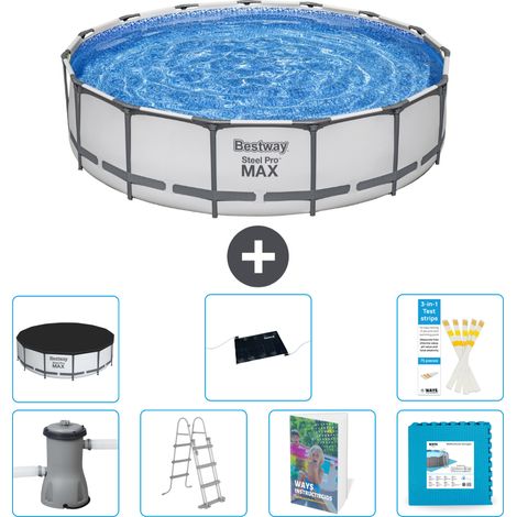Bestway Steel Pro MAX Rund - 457x122 cm - 8-teilig S621