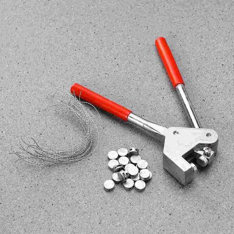 Ensemble de pinces pour plomberie en plomb, acier plaqué, pour compteur de diamètre de plomb, ensemble d'outils pour joints. (1/5)