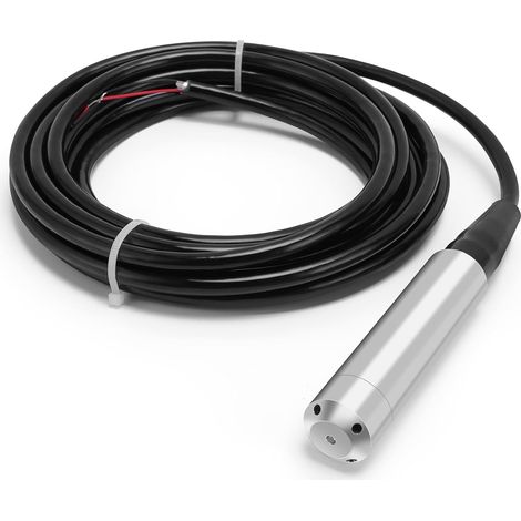 Capteur de Niveau de Liquide 0-5m, DC24V 4-20mA, Transmetteur de Niveau de Liquide, Câble Imperméable, Capteur de Niveau Liquide pour Détecter l'eau (1/5)