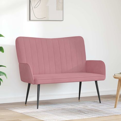 Sofá de 2 Plazas Rosa 115 x 61 x 87 cm PWNEDBYLORD666YWH
