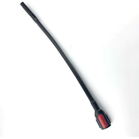 Ahlsen Geeignet für Dyson V7V8V10 Staubsaugerzubehör, verlängerter flacher Saugkopf mit weichem Saugraum, langer Saugkopf mit flachem Mund