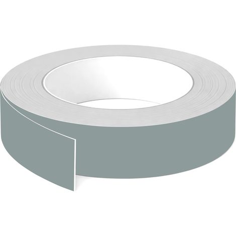 1x Bande de chant ABS sans colle 23 mm x 5 m épaisseur 0,8 mm facile à appliquer bricolage étagère meuble panneau plan de travail bois stratifié, Vert fjord mat (1/3)