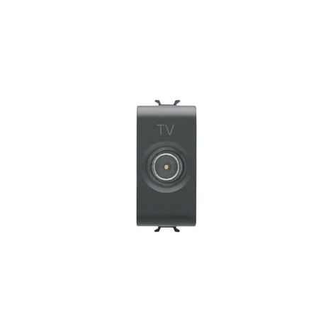 Presa coassiale TV Chorus nera