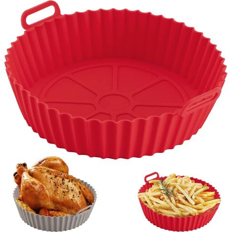 Stampo da forno in silicone per forno e friggitrice 17 x 5 cm resistente al calore (1/5)