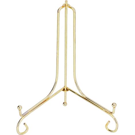 Runder Uhrenständer aus Metall, Porzellantellerhalter, Wanduhrenhalter für Büro und Zuhause (1/4)