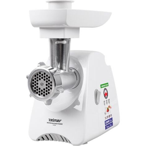 Zelmer ZMM5801P Fleischwolf Weiß und Silber (1/5)