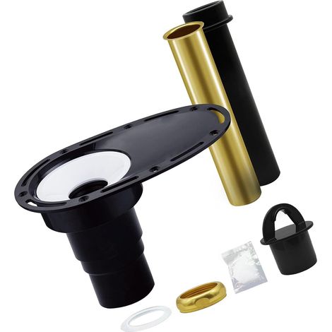 Kit d'installation de bonde baignoire îlot Eacam avec tuyaux en (1/4)