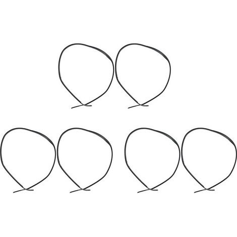Tre profili di tenuta decorativi per il bordo del tetto della YARIS VITZ VIOS hatchback (NCP90 ZSP91, modelli 2009-2011). (1/3)
