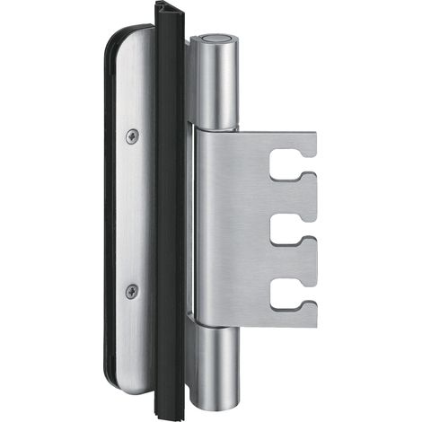 Bande d'objet VARIANT VX VA RAL 9005 noir (SW 107) porte à gauche/droite avec charnière