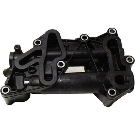 Boîtier pour thermostat et filtre à huile - compatible BMW Série 1, 2, 3, 4, 5, 6, 7, X1, X3, X4, X5, X6 2L et 3L 11428507694 8507694 (1/5)