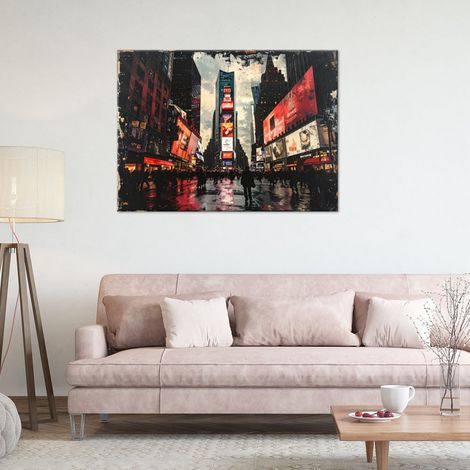 Wandbild New York Times Square 90x60 (1/4)