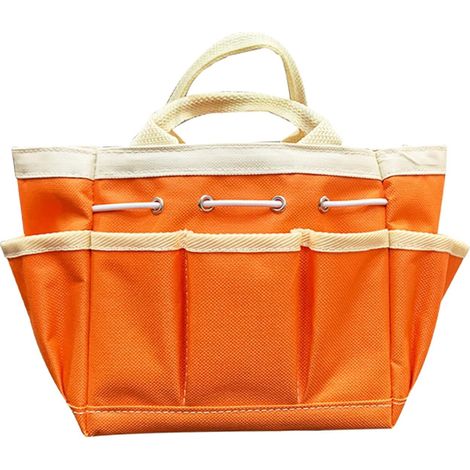 Sac à Outils de Jardin - Toile Oxford 600D - 6 Poches Extérieures - Capacité 25 L - Pour Jardinage Intérieur/Extérieur - 1 Pièce (1/5)
