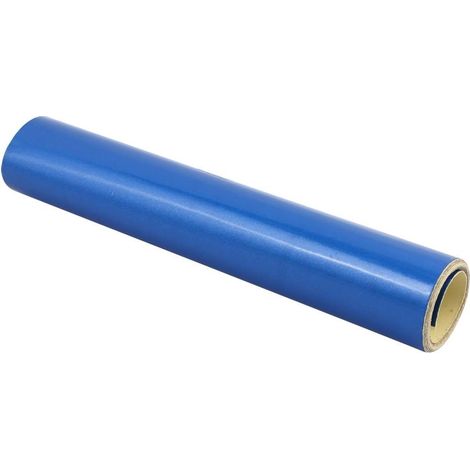 Blauer einseitiger auto-adhésif réfléchissant bande sécurité 15 cm longueur 1 m