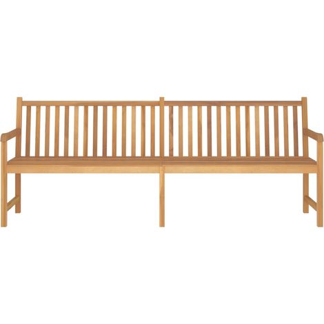 Maison Exclusive - Gartenbank 228 cm Massivholz Teak