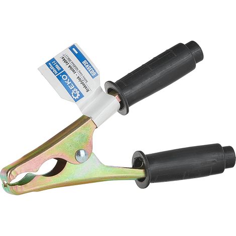 Morsetto a coccodrillo - morsetto a rana 155x110mm 300A - meno (200)