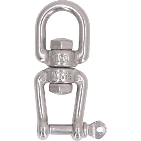 Grillo professionale a doppia ganascia per impieghi gravosi in acciaio inossidabile 304, dispositivo di avvolgimento per funi da arrampicata e da altalena da 4 mm/0,16 pollici