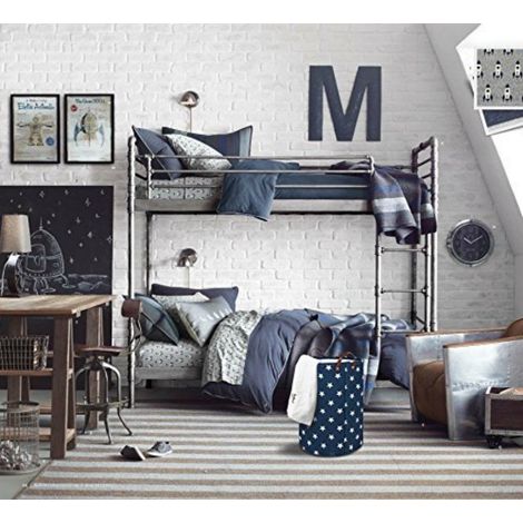 Panier à linge pliable pour seau de rangement de jouets pour enfants (D, Style) (1/2)