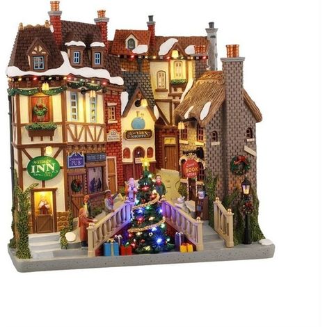 Villaggio di Oxfordshire a Batteria 27x27x12 cm (1/4)