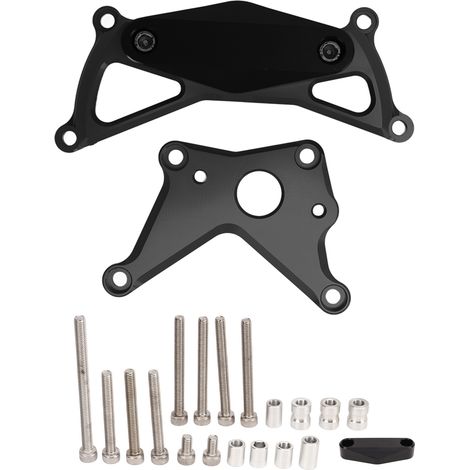 Protège-moteur en alliage d'aluminium barre anti-crash couvercle de protection remplacement pour SUZUKI GSX-S1000 KATANA noir (1/5)