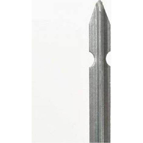 PALETTO RECINZIONE ZINCATO SEZIONE MM 35X35X3,5 H.CM 250