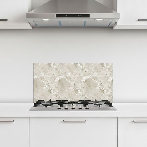 CRÉDENCE CUISINE Marbre - Gris - Veines 60x30 cm