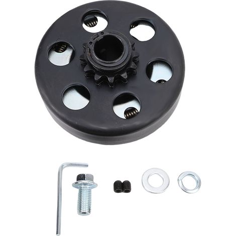 Ortviai Embrayage pour Karting en Acier Haute Résistance – Alésage 19 mm (3/4"), 12 dents, compatible chaîne 35 (1/5)